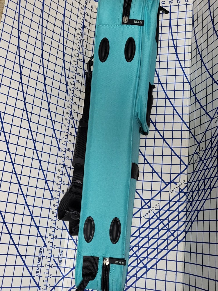 Protec MAX Student 3/4 Violin Case Teal Mint Green Backpack