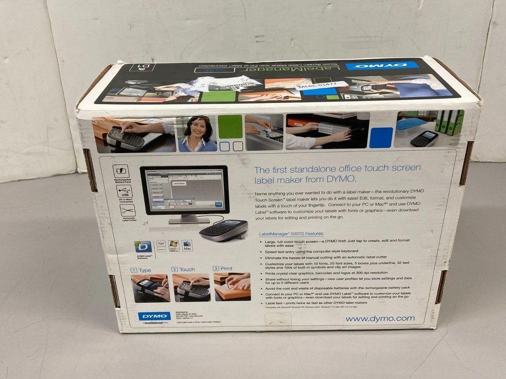 Dymo Touch Screen LabelManager 500TS Thermal Label Printer (MERC-1477)