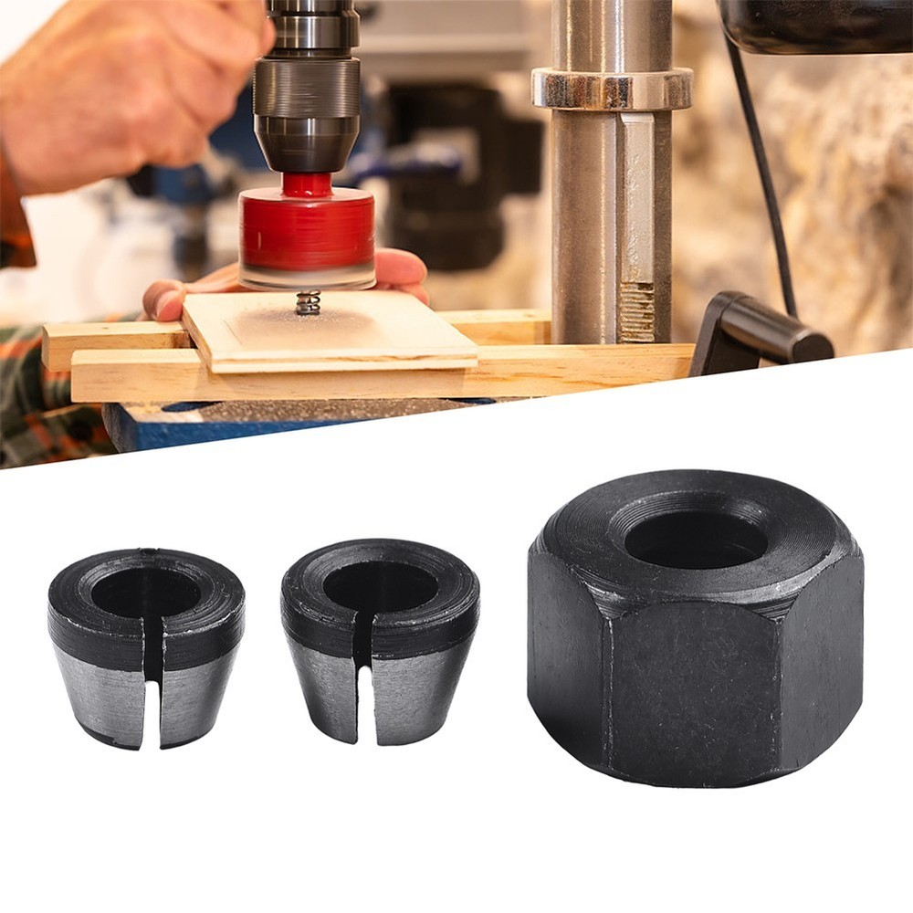 Professional Collet Chuck Adapter for Multi Purpose Chuck Conversion 5pcs Set