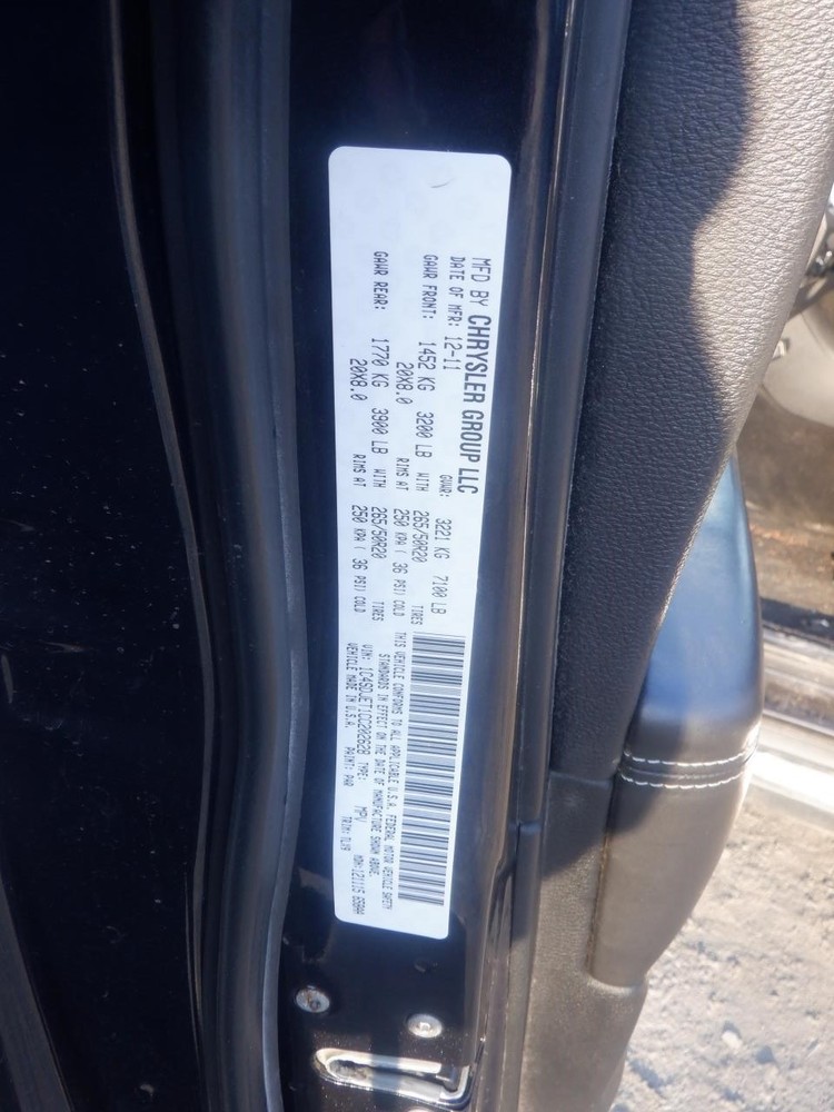 Used Steering Column fits: 2012 Dodge Durango Floor Shift power adjustable heate