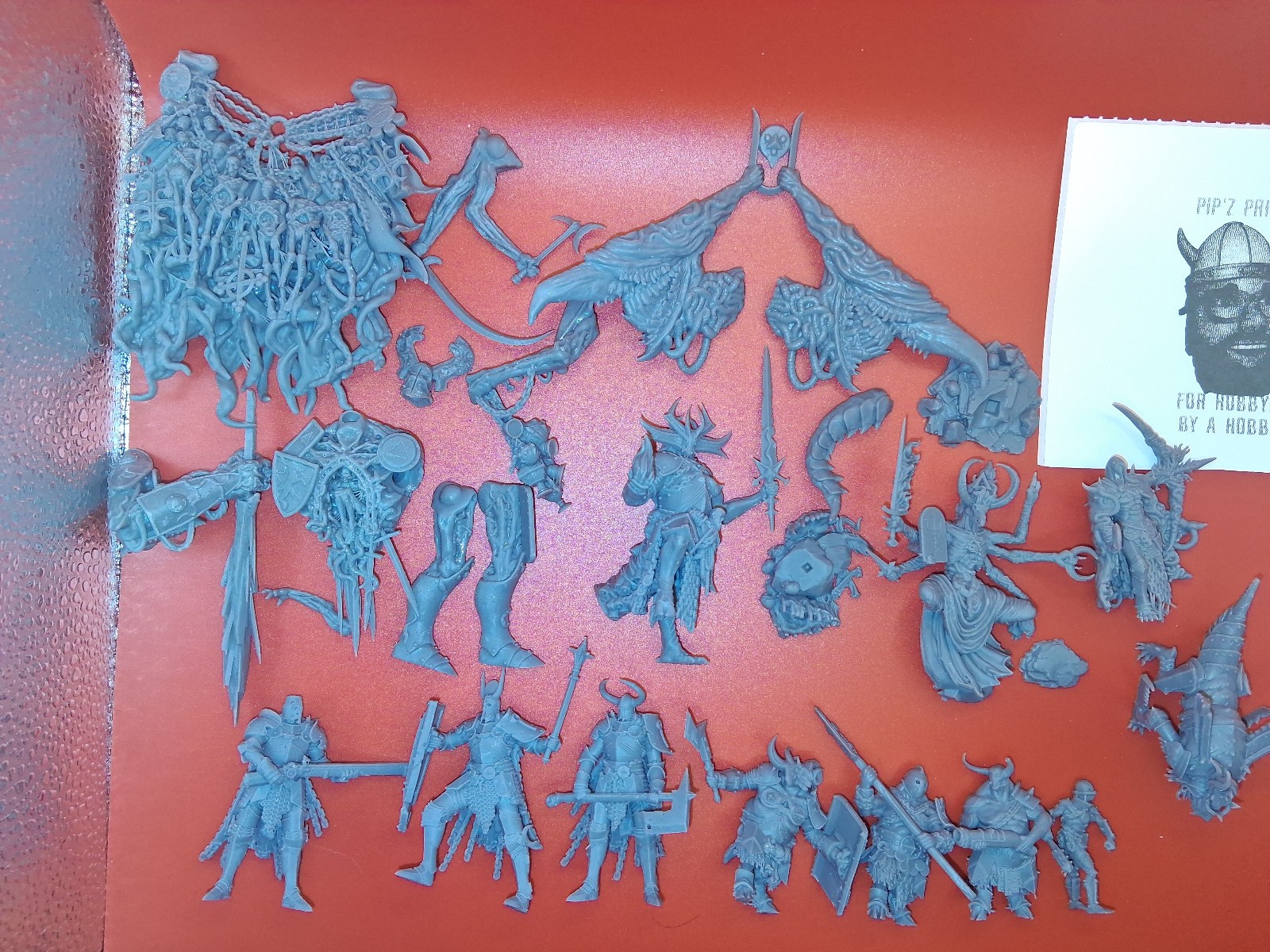 Comp W/Trench Crusade Cult of the Seven Headed Serpent and all bases!