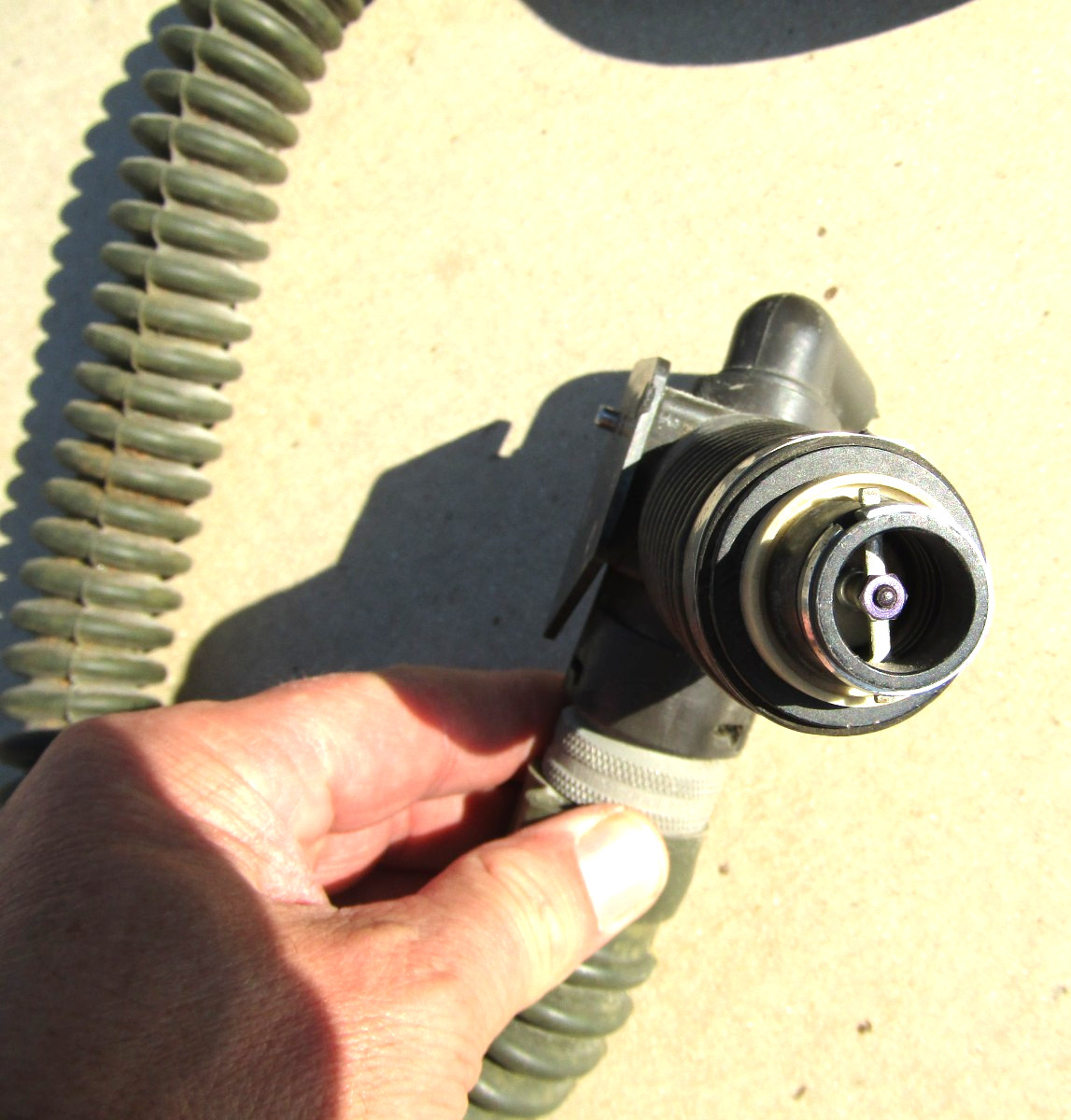 VIETNAM ERA PILOT OXYGEN MASK MBU-5/P SIERRA