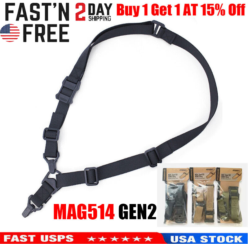 Magpul MS3 GEN2 Multi-Mission Sling System MAG514 Black, Coyote, Ranger, USA