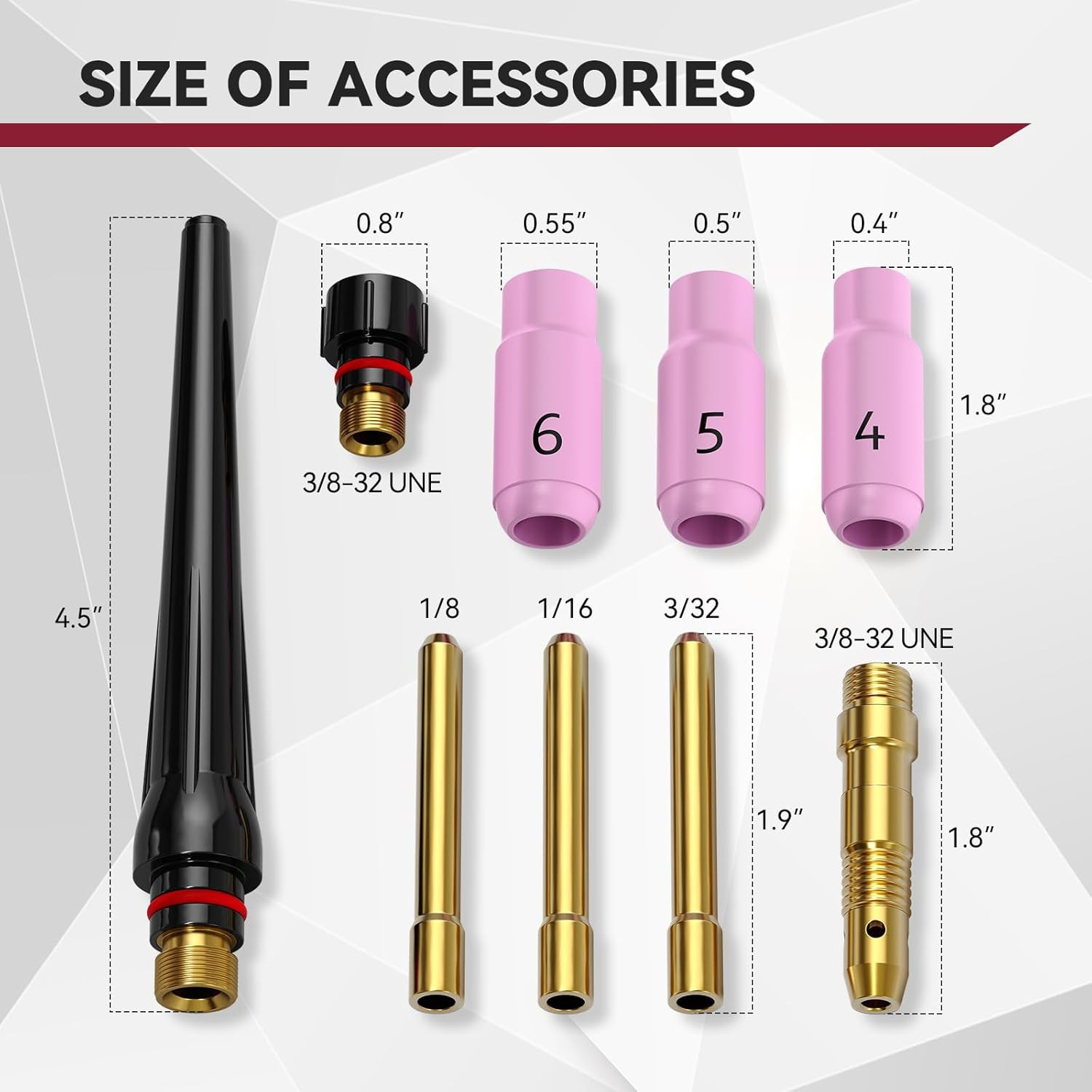 Lift Tig Torch 150Amp with 13FT Cable for ARCCAPTAIN ARC200, MIG200, MIG250, ARC