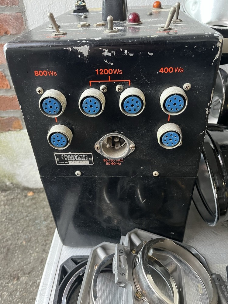Speedotron 2401A black line - Missing Cord Working Condition