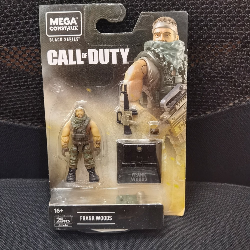 MEGA Construx COD FRANK WOODS JOHN 'SOAP' MCTAVISH General Shepherd 3 Figures