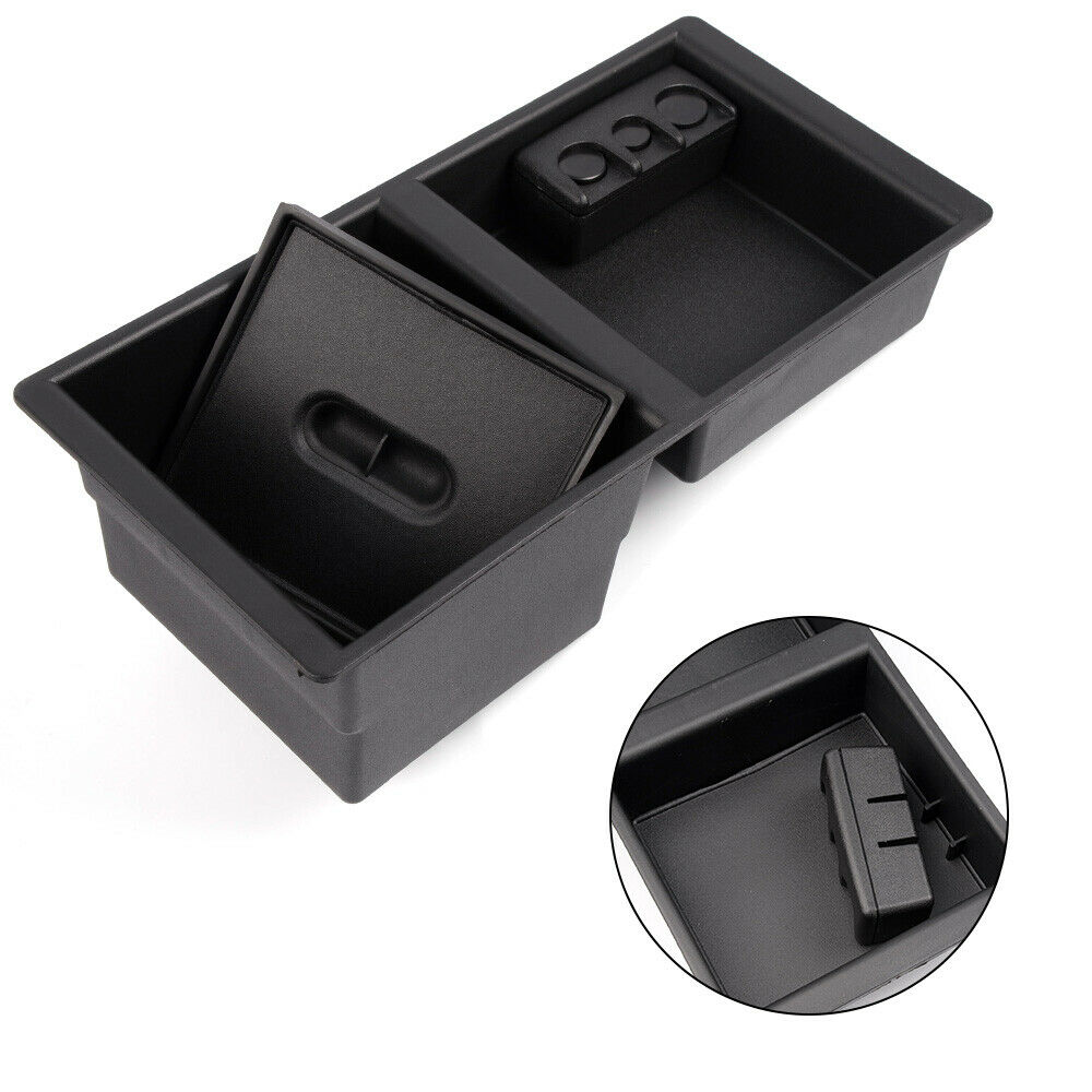Center Console Organizer Box Armrest Insert Tray Fit For 2014-17 GMC Chevrolet