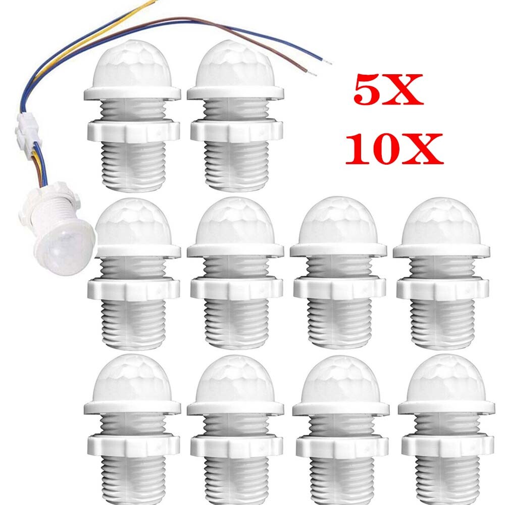 110V220V PIR Infrared Motion Sensor Detector Smart Switch Light Lamp Switch Auto