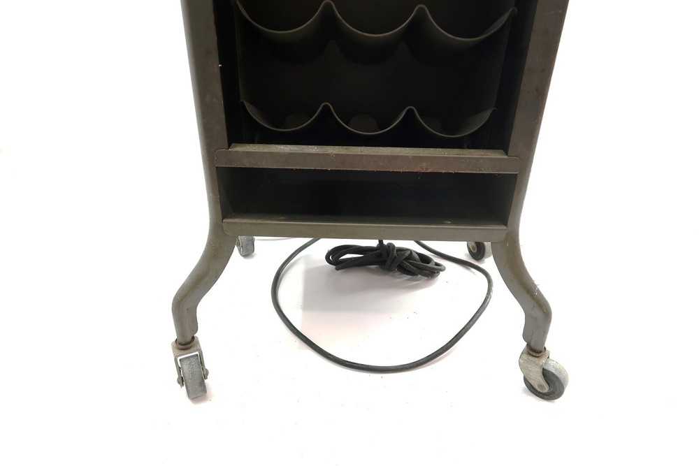 Antique EDISON EDIPHONE Transcription Machine With Stand & Cables AS-IS UNTESTED