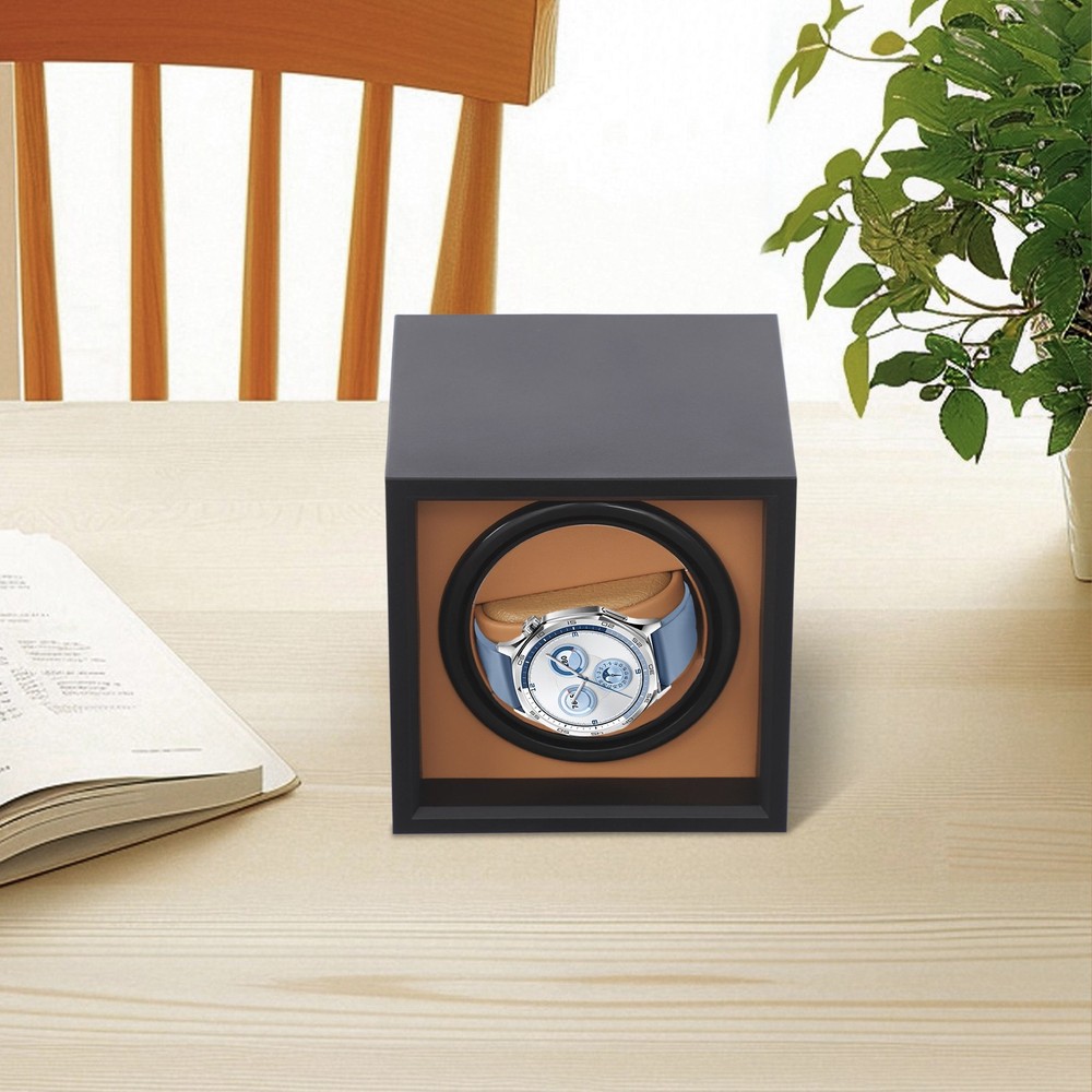 Automatic Single Watch Winder Automatic Watch Display Box Luxury Storage Case