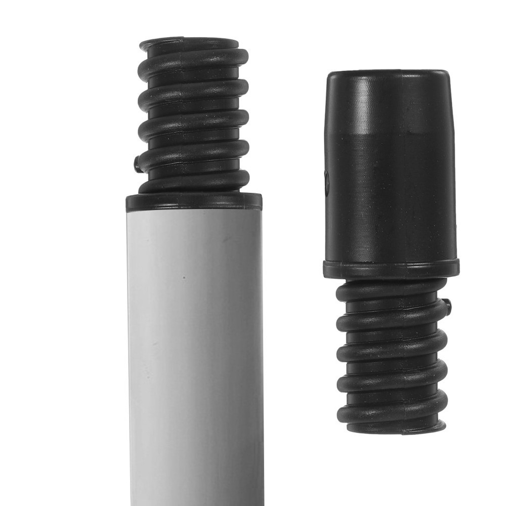 2 Pcs Plastic Broom Handle End Adapter Threaded Tips For Floor Cleaning Tools