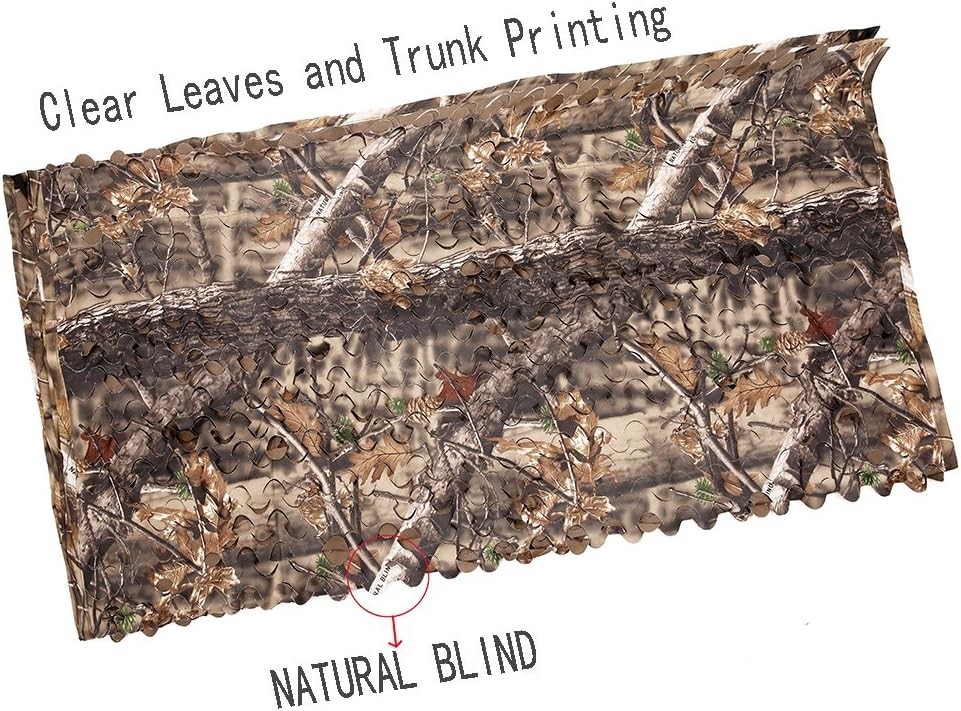 300D Polyester Hunting Camouflage Netting - Versatile 5x6.5ft Stealth Solution