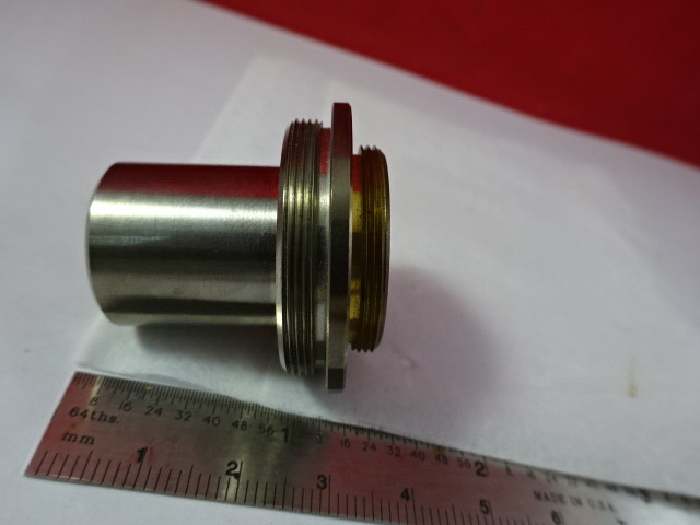 MICROSCOPE PART CONVERGING LENS CAMERA ADAPTOR UNKNOWN OPTICS AS IS &55R-A-06