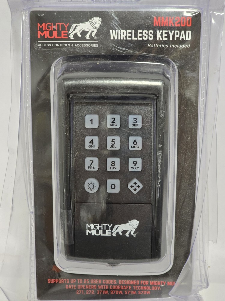 MIGTY MULE MMK200 WIRELESS KEY PAD DIGITAL FOR GATE OPERATORS