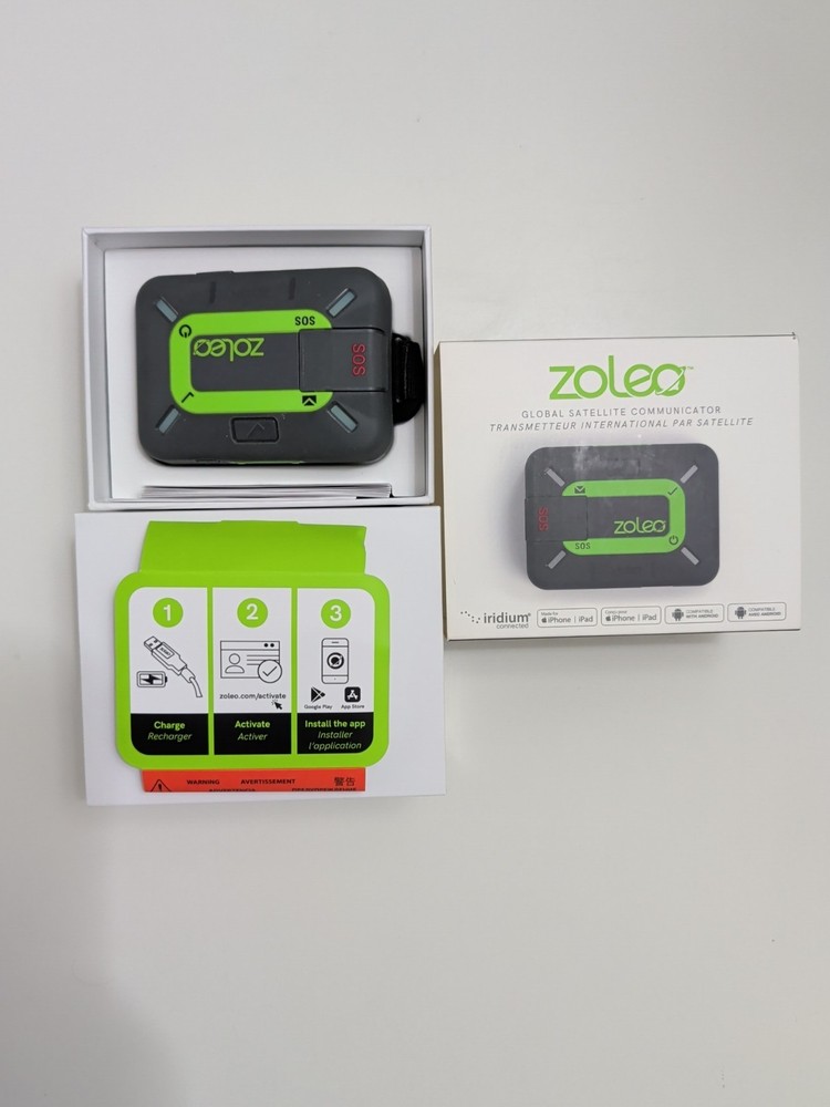 ZOLEO Satellite Communicator SOS GPS Tracker – New Open Box – Never Activated