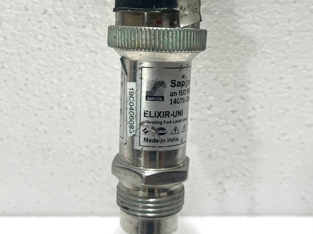 Sapcon ELIXIR-UNI Tuning Fork Level Sensor for Liquids