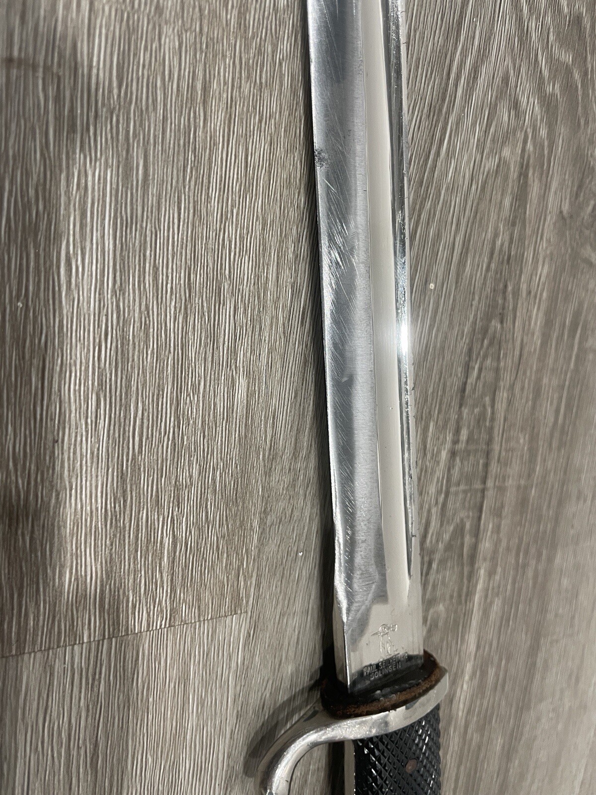 Rare Dog Scarce Maker Mark Paul Heilheimer Solingen Dress Bayonet