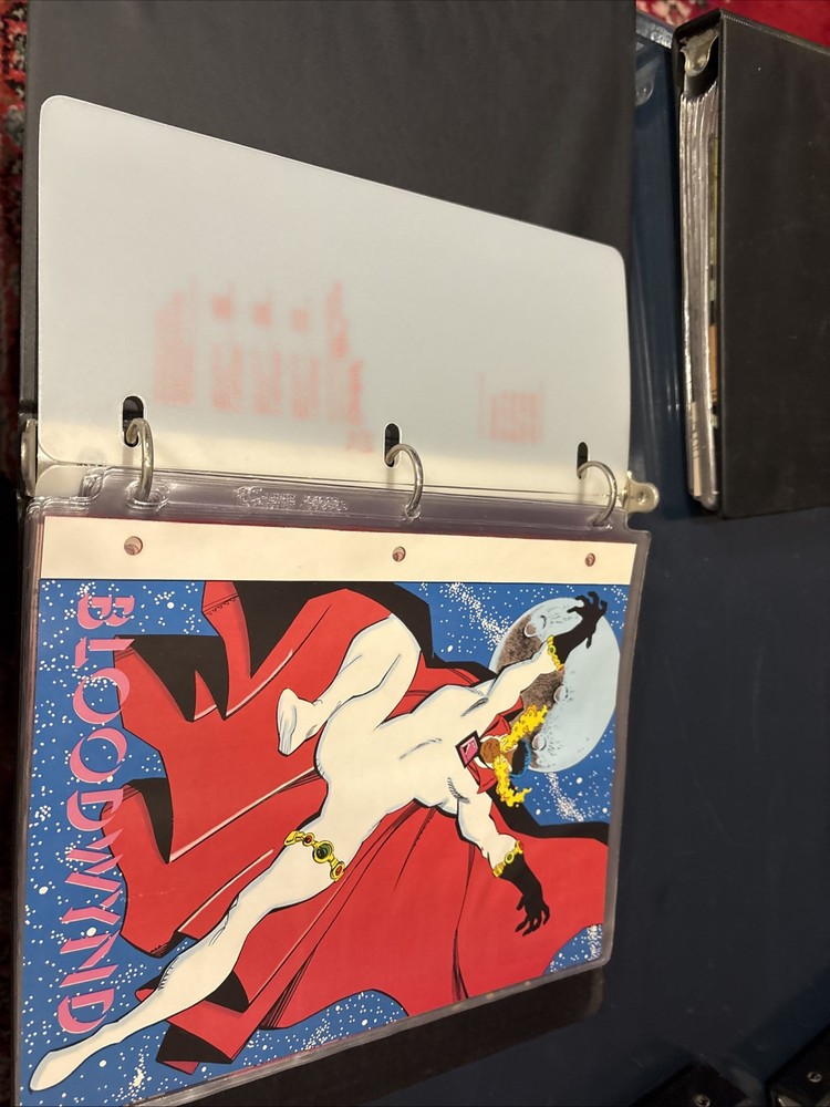 Comic Book Bio Binder