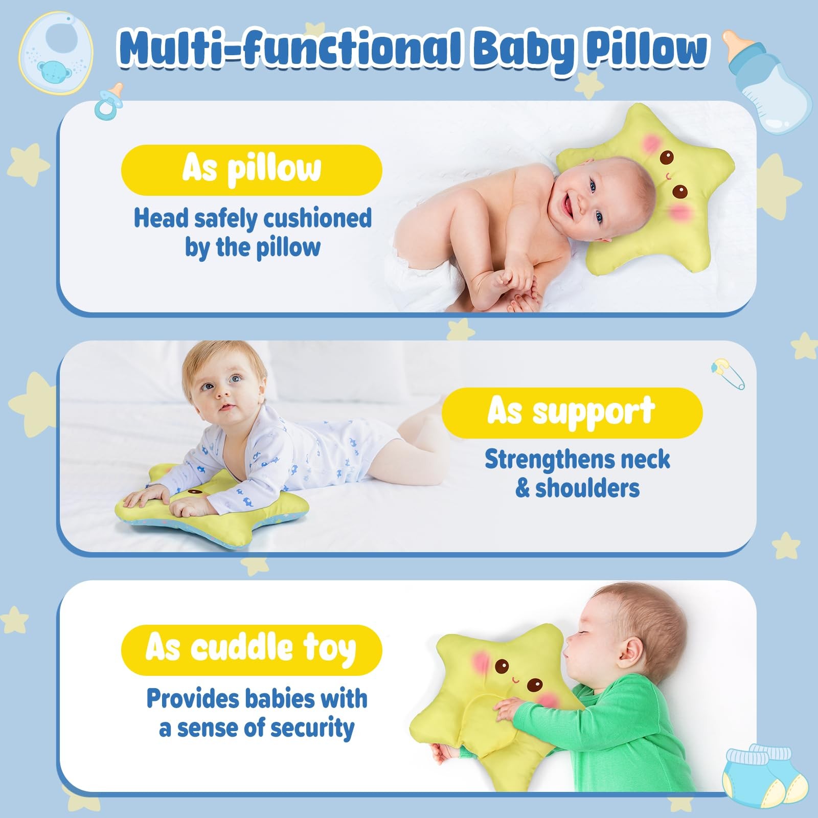 31x31inch Baby Play Mat, Activity Baby Play Gym with Arch, Playmats & Floor G...