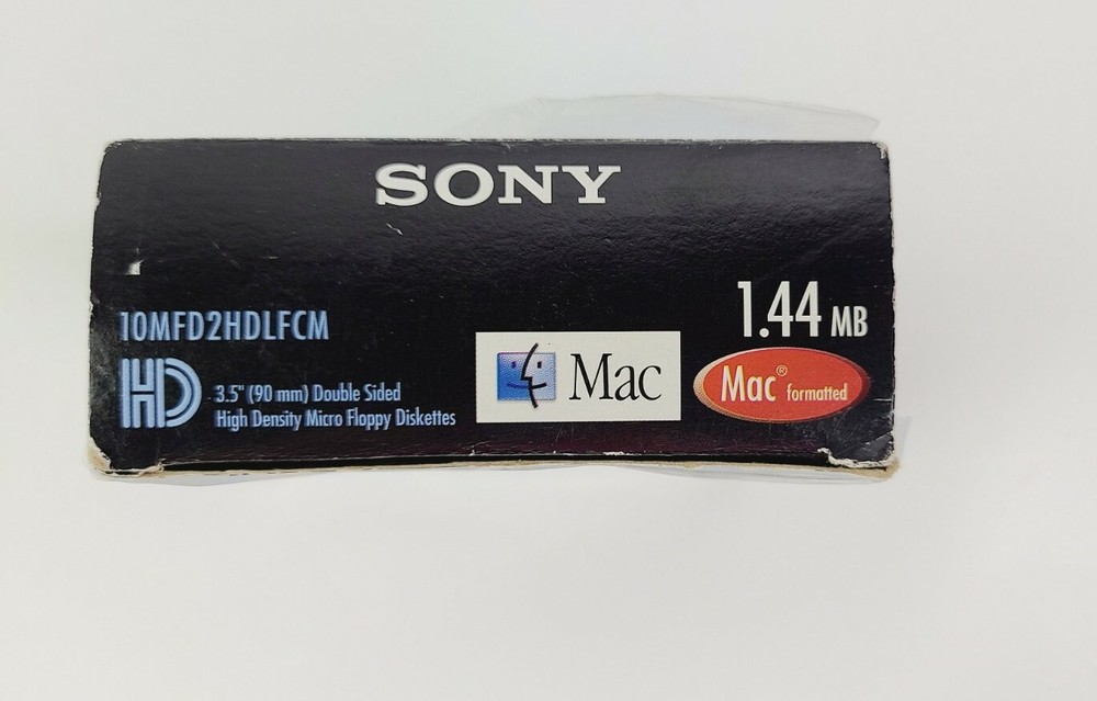 Sony 2HD Diskettes 10 Pack New open box