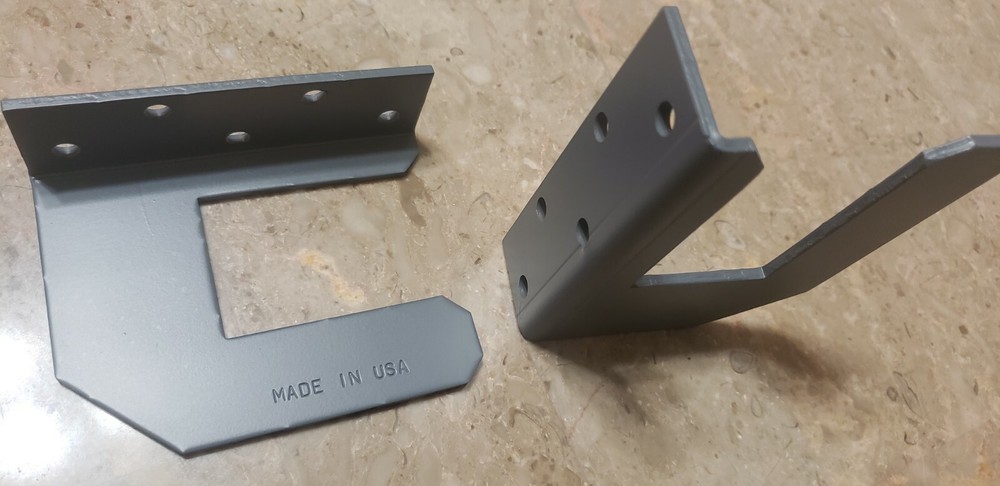 Door Security Brackets Fit 2x3 Board (2 pcs)