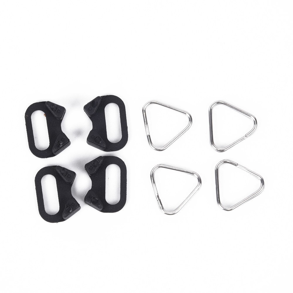 4pcs Triangular Split Rings For Camera Back Belt Strap Buckle Accessories New