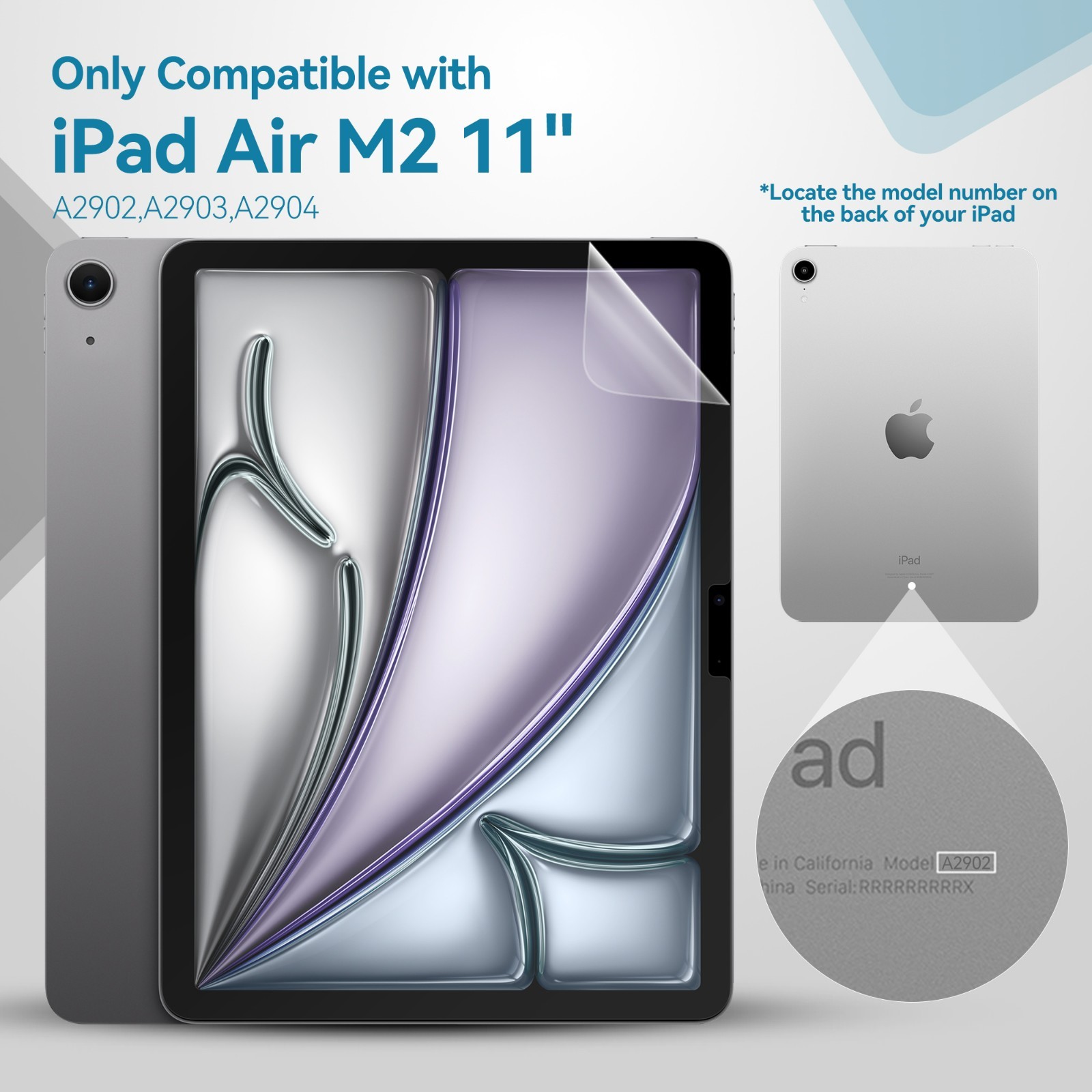 Penstudio Paper-Feel Screen Protector for iPad Air M2 11 inch | Anti-Glare