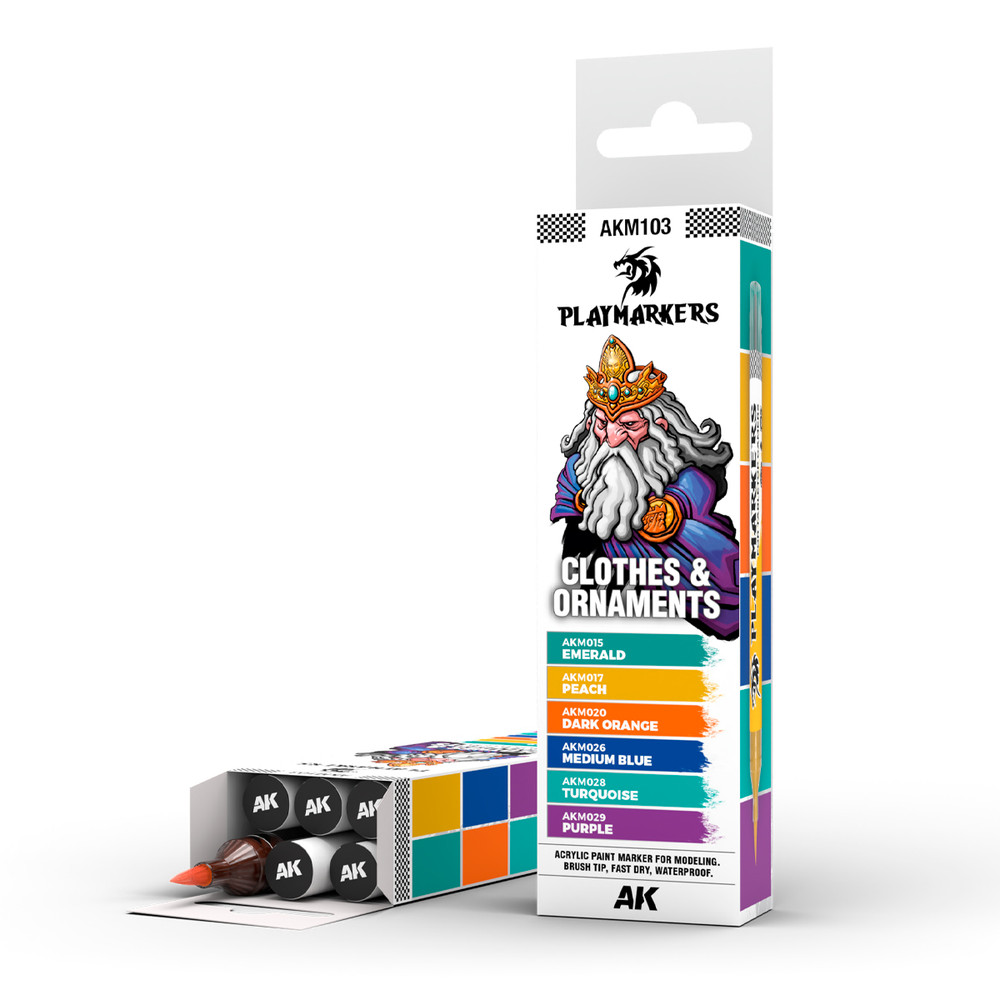 AK Interactive Playmarkers: Clothes & Ornaments