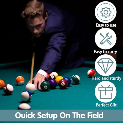 12 Sets Billiard Cues Tips Replacement with White Pool Cue Stick Ferrules,