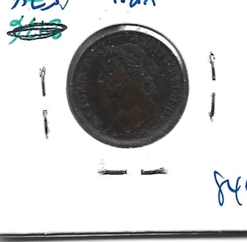 Great Britain Farthing 1884 Brown AU