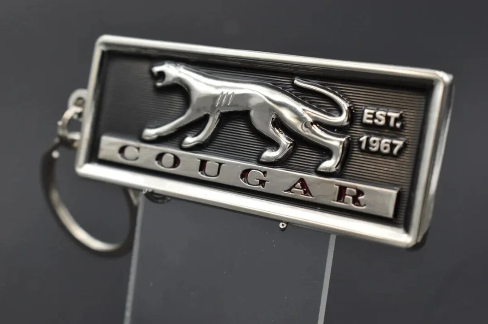 Mercury Cougar emblem keychain- 35