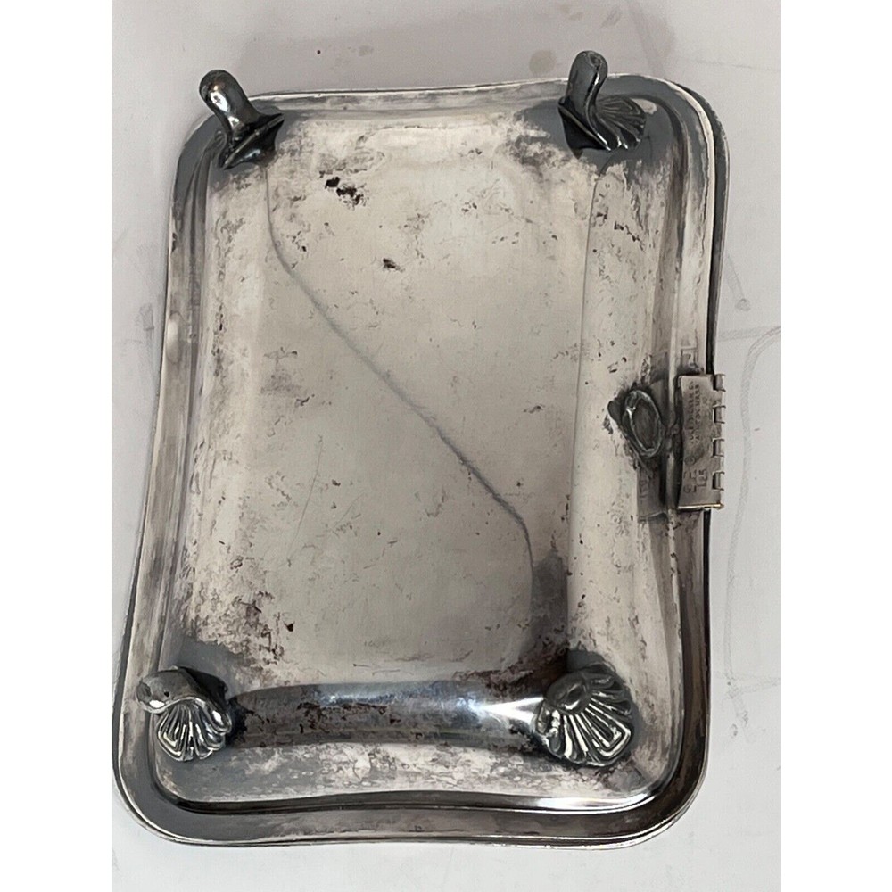 Vintage Serving Dish E.P.C. OOLE Silver Co., Mass. Silvertone