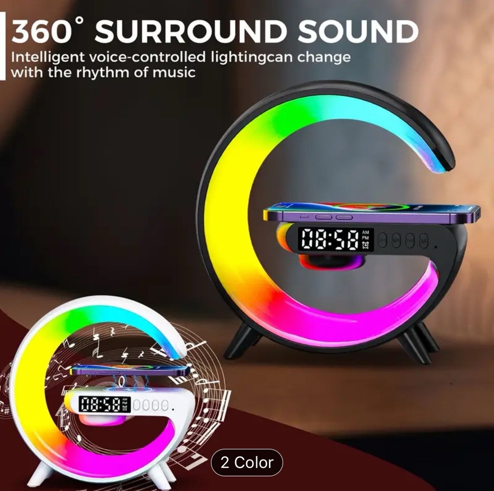 Wireless Speaker Wireless Charging Night Light Sound System