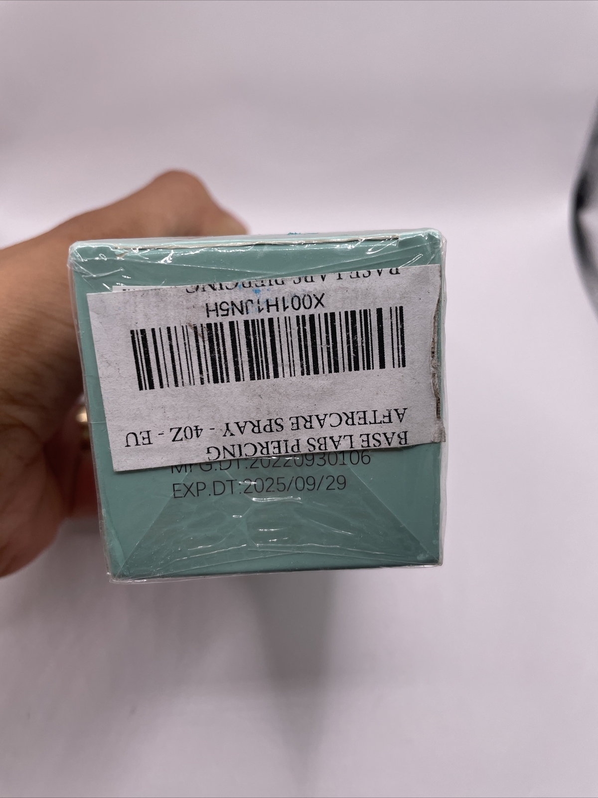 2 Base Labs Piercing Aftercare Spray | Saline Solution for Piercings, Bumps 4 oz