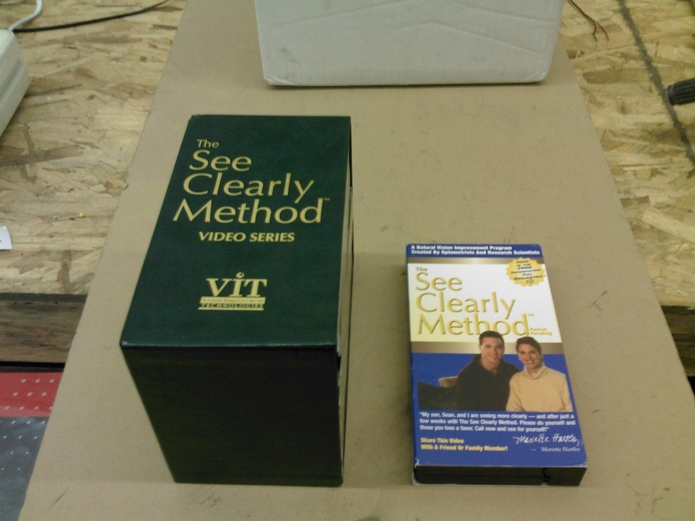 VISION IMPROVEMENT, THE SEE CLEARLY METHOD