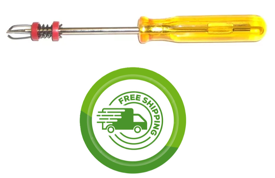 GC Electronics 12-042 - Screw Holding Flat Bladed Screwdriver Tool - NEW