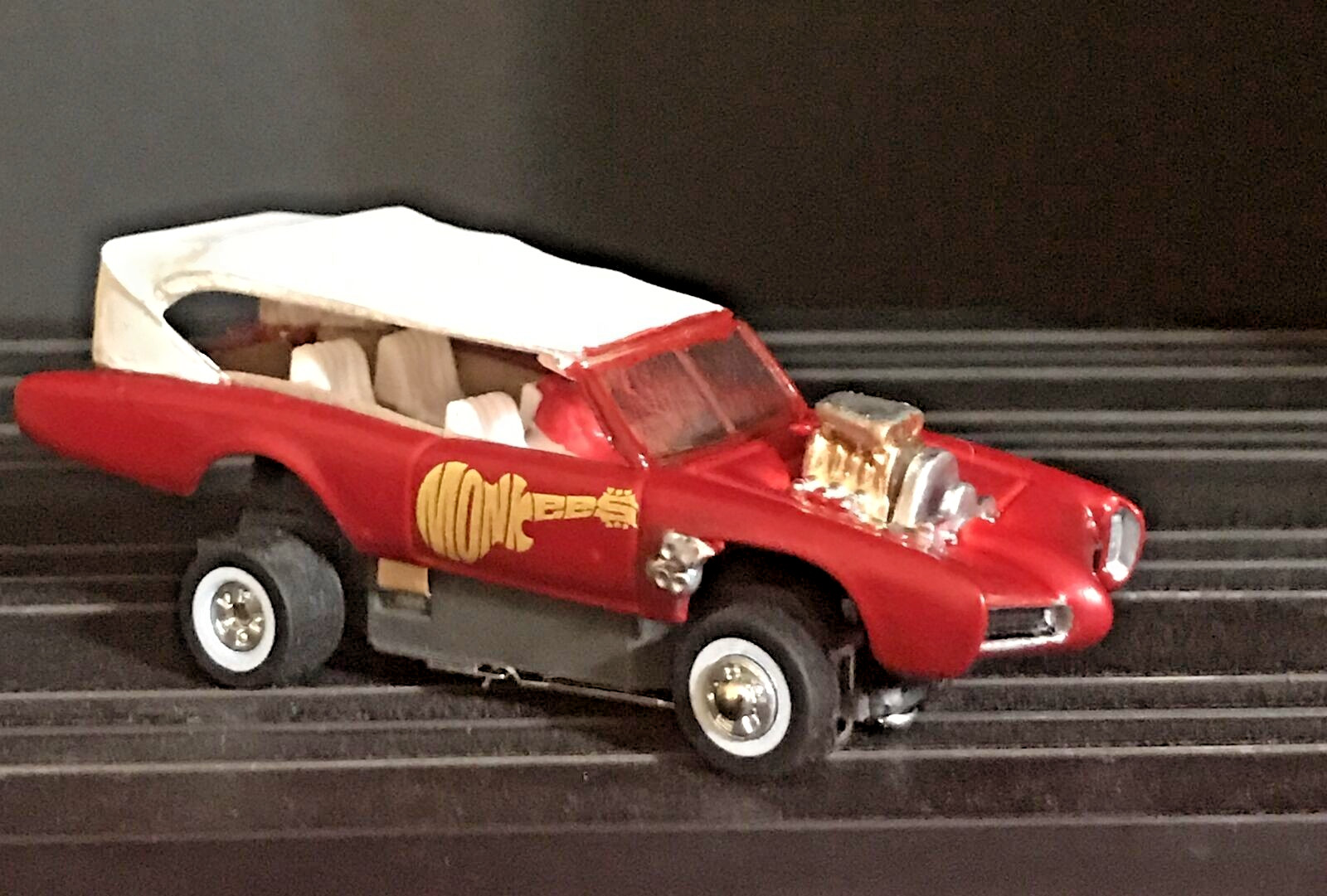 NEW Resin HO SLOT CAR scale Pontiac Monkee Mobile paintable body t-jet mounts