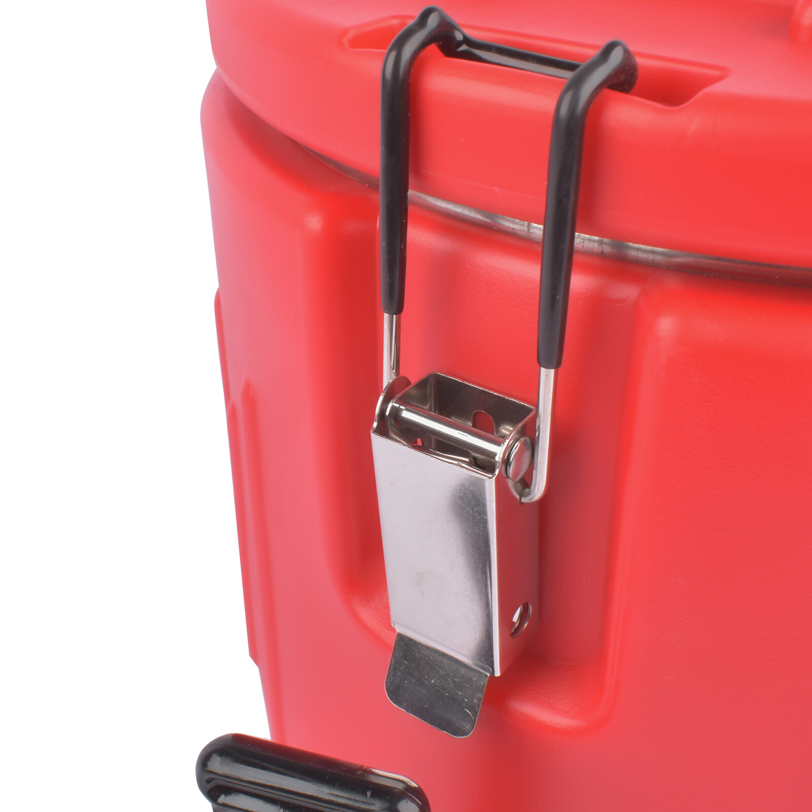 Insulated Beverage Cooler with Stainless Steel Interior, Ice/Hot Drink Dispenser