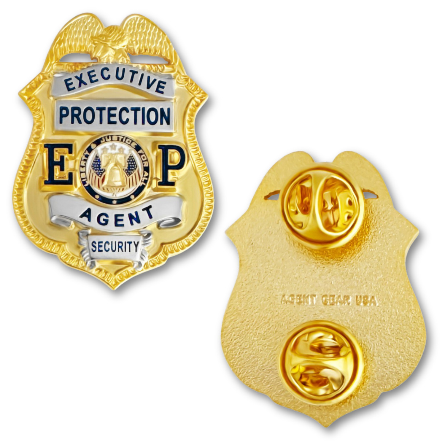 Executive Protection Agent Security - Mini Badge Lapel Pin