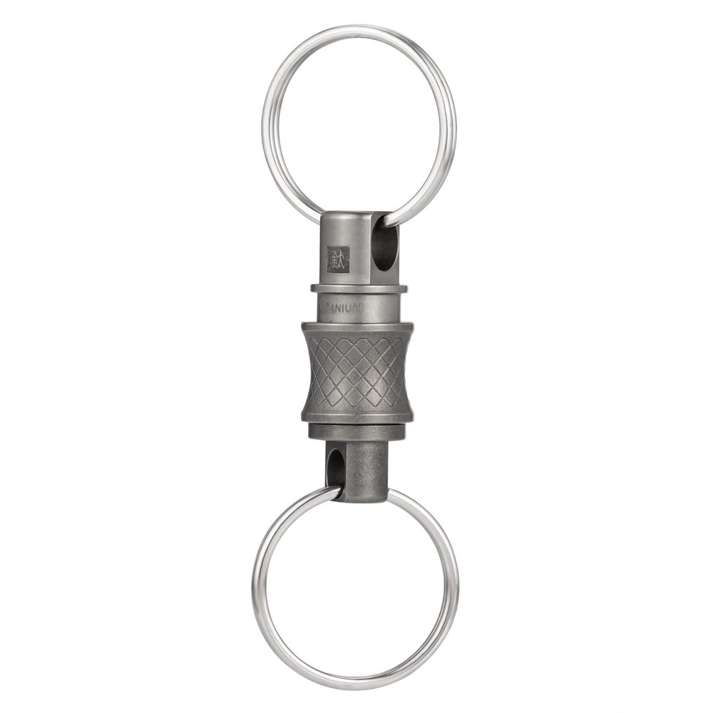 Titanium Quick Release Swivel Keychain, Pull Apart Detachable Keychain Heavy ...