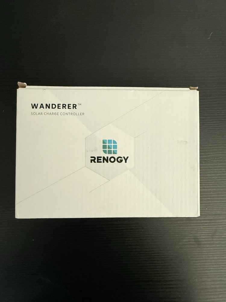 Renogy Wanderer Solar Charge Controller Black RS232 Temp. Sensor Indicator Light