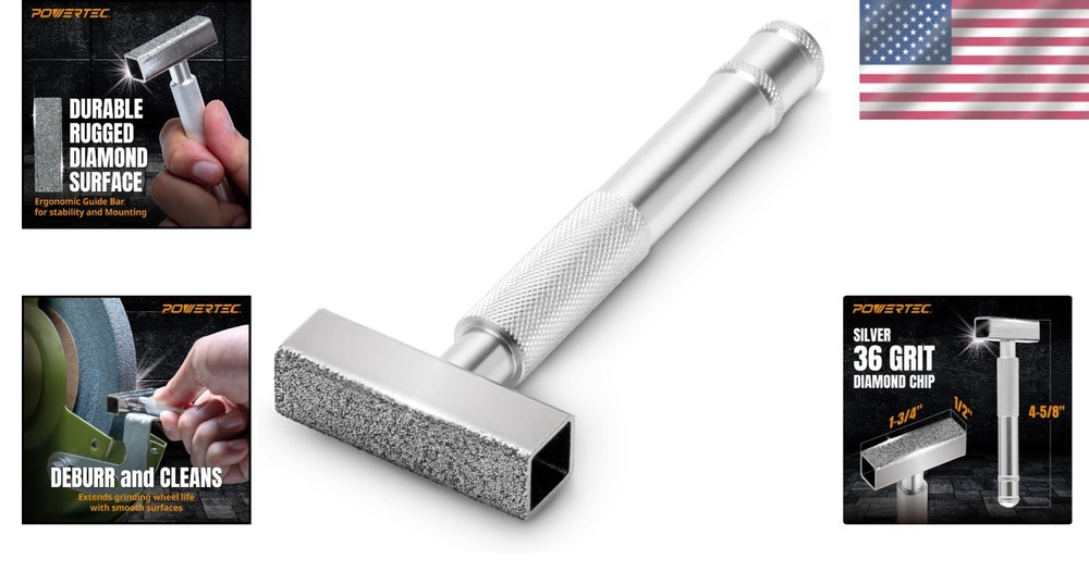 Compact Diamond Dressing Tool for Efficient Deburring - Perfect for Metalworkers