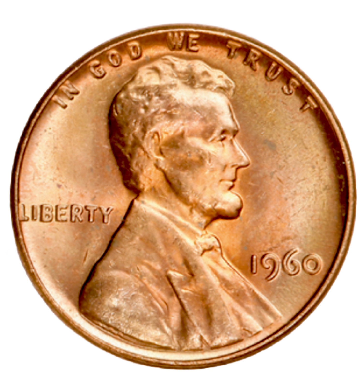 1960-P Lincoln Memorial Cent Choice BU Penny Coin Large Date FAST FREE SHIPPING