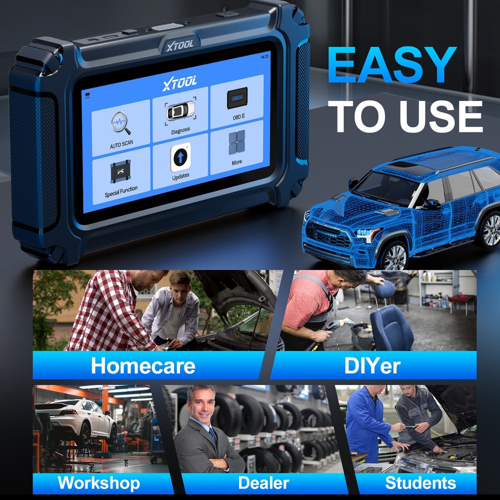 XTOOL IP500 For BMW All System Bidirectional OBD2 Diagnostic Scanner ECU Coding