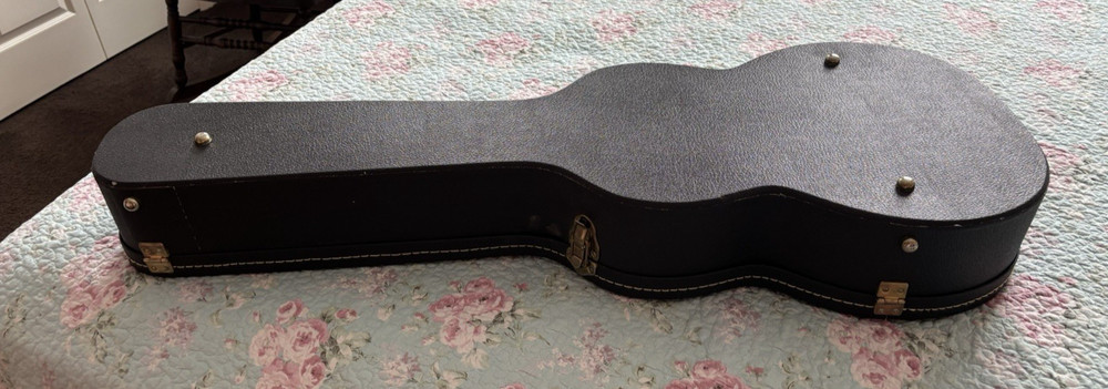 1990's Parlor Guitar Hard Shell Case