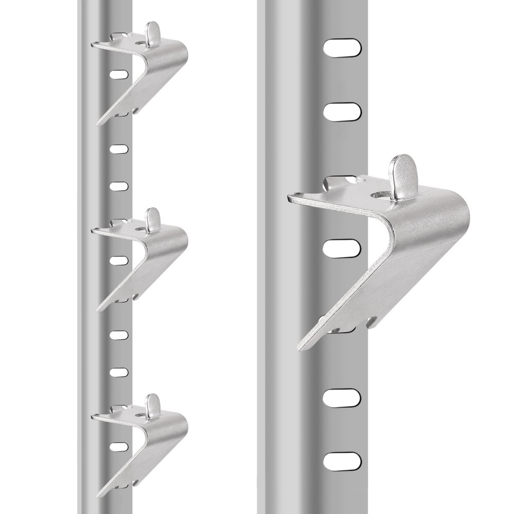 Freezer shelf clip, shelf support bracket 1.5mm thick 8pcs