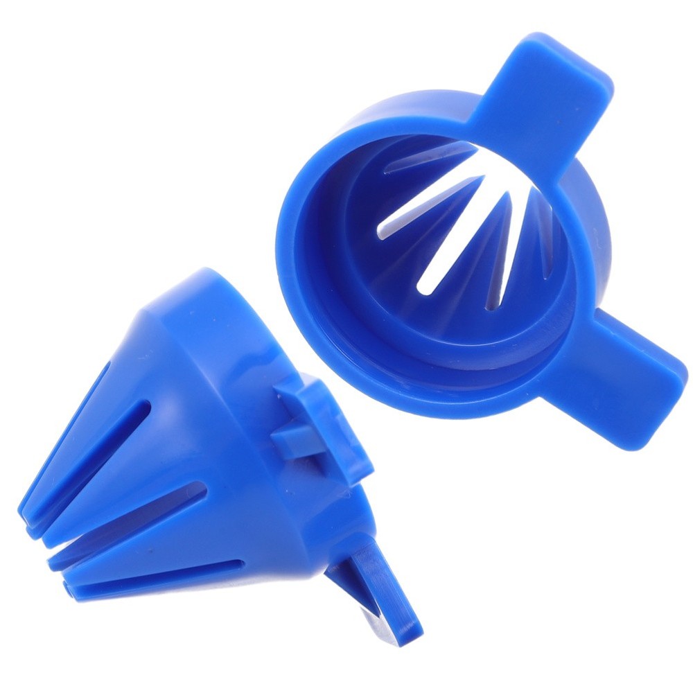 2 Pcs Ice Cream Machine Shaping Cap Cone Maker Replacement Parts