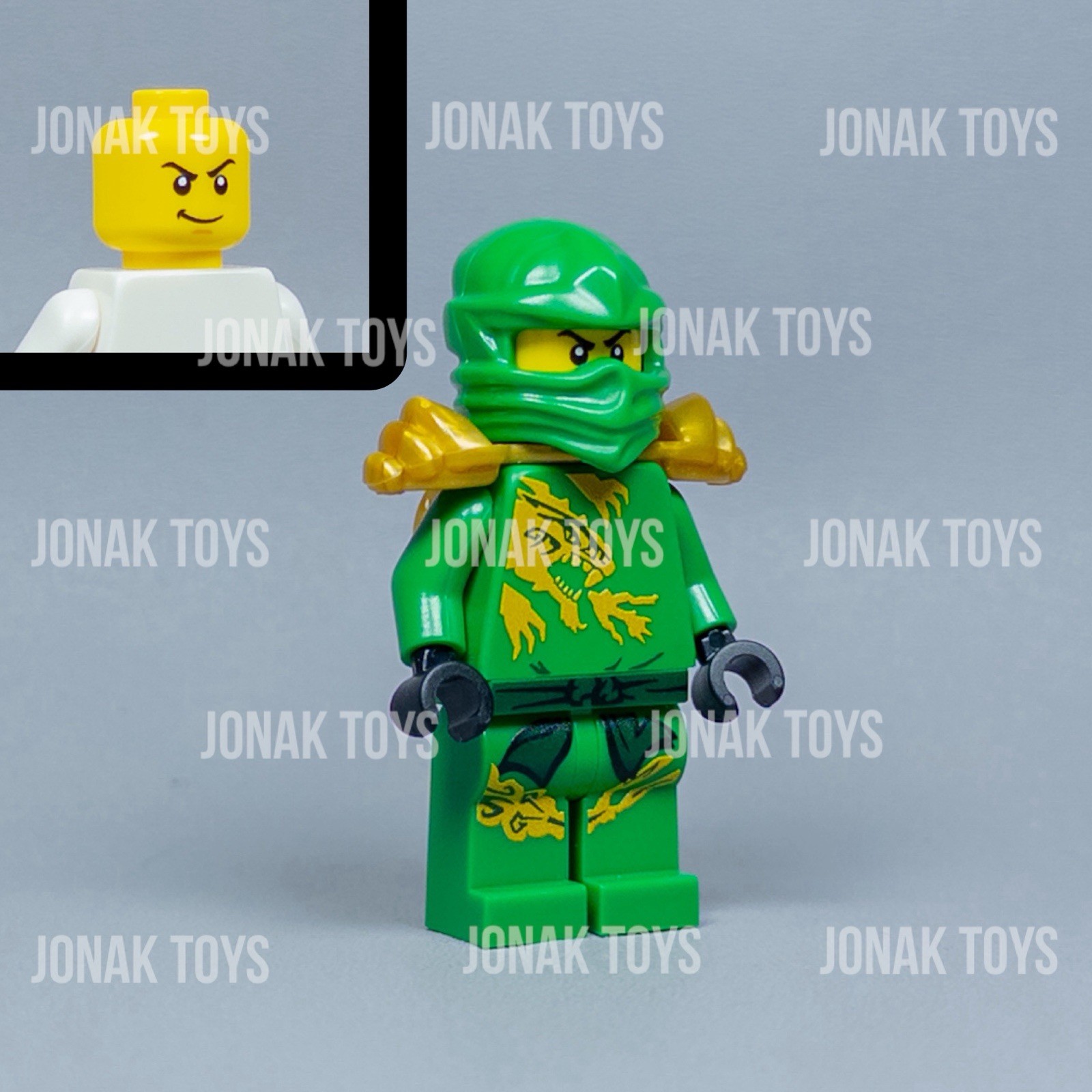 LEGO Ninjago Lloyd DX Custom Minifigure- Printed On LEGO! In-hand!