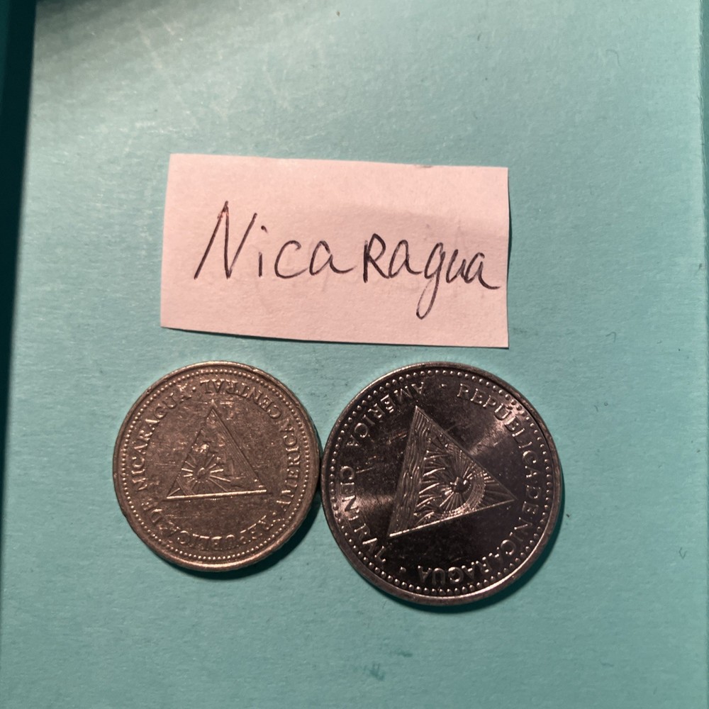Nicaragua coins.