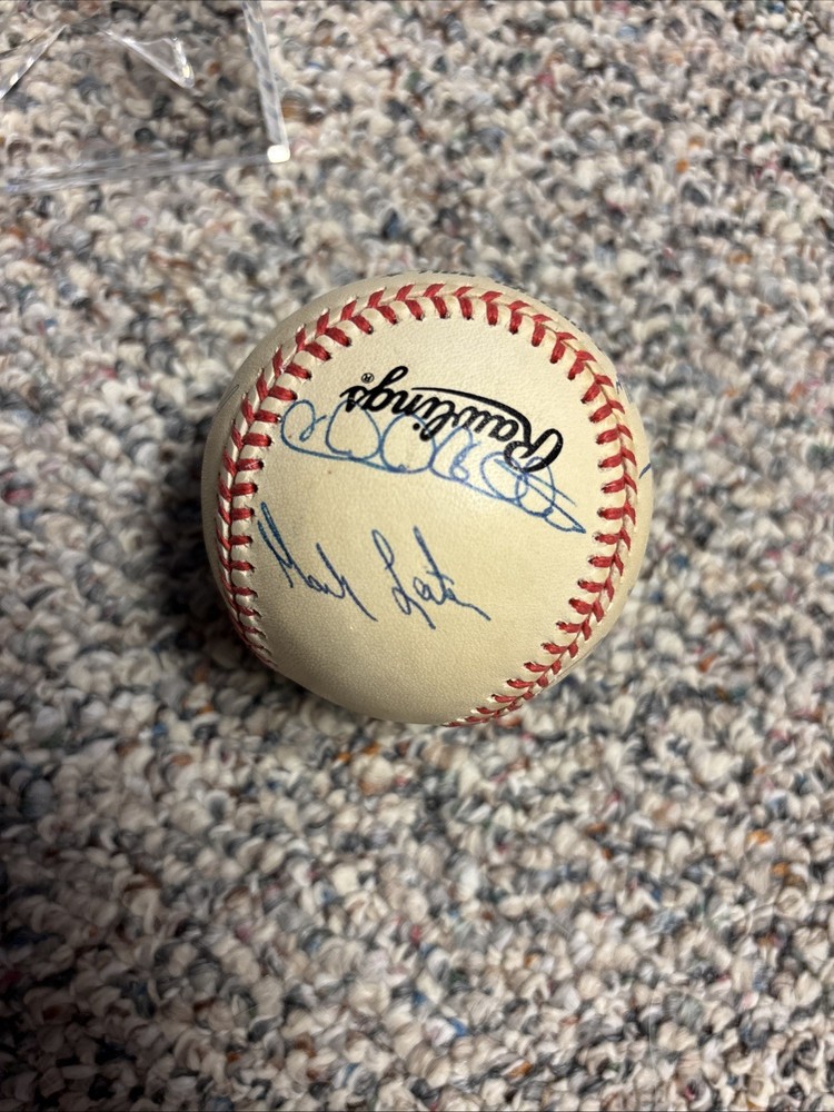 Eric Plantenberg Autographed Baseball & Case,Cottier,++